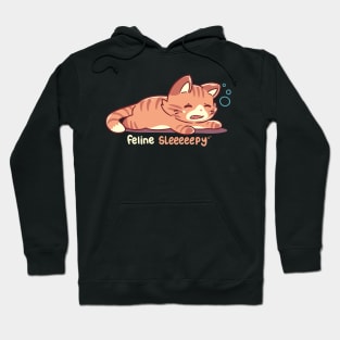 Feline Sleepy Hoodie